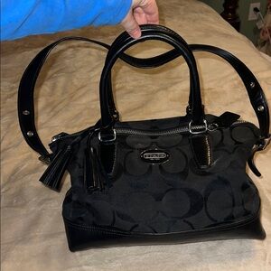 Coach Legacy Signature Canvas Molly Satchel